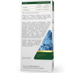 Medica Herbs Magnez Chelat + Wit. B 60 k Medica Herbs Magnez Chelat + Wit. B 60 k