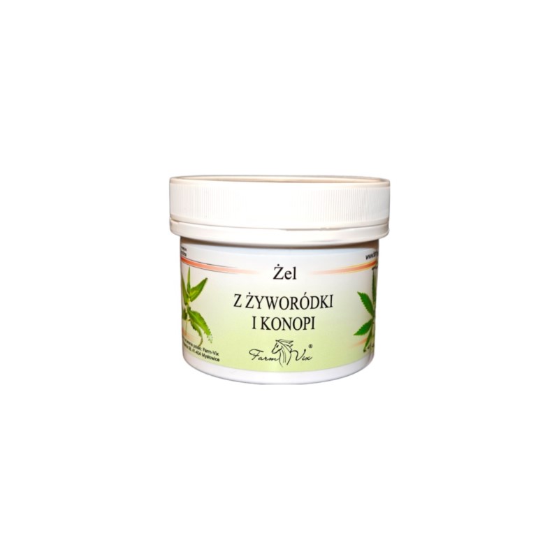 Farm-vix Żel z Żyworódki i Konopi 150 ml Farm-vix Żel z Żyworódki i Konopi 150 ml