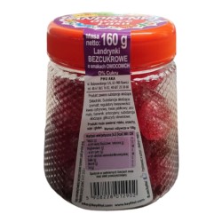 Aka Landrynki Owocowe 0% Cukru Owoce Lasu 160 g