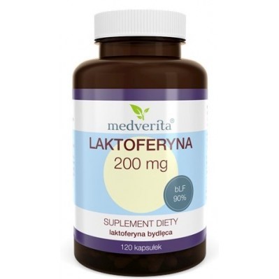 Medverita Laktoferyna Forte 200 mg 120 K Medverita Laktoferyna Forte 200 mg 120 K