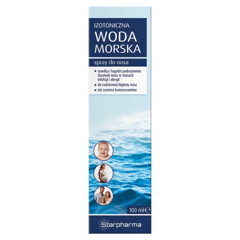 Starpharma Izotoniczna Woda morska 100 ml spray Starpharma Izotoniczna Woda morska 100 ml spray