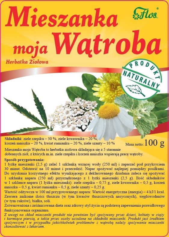 Flos Mieszanka Moja Wątroba 100G