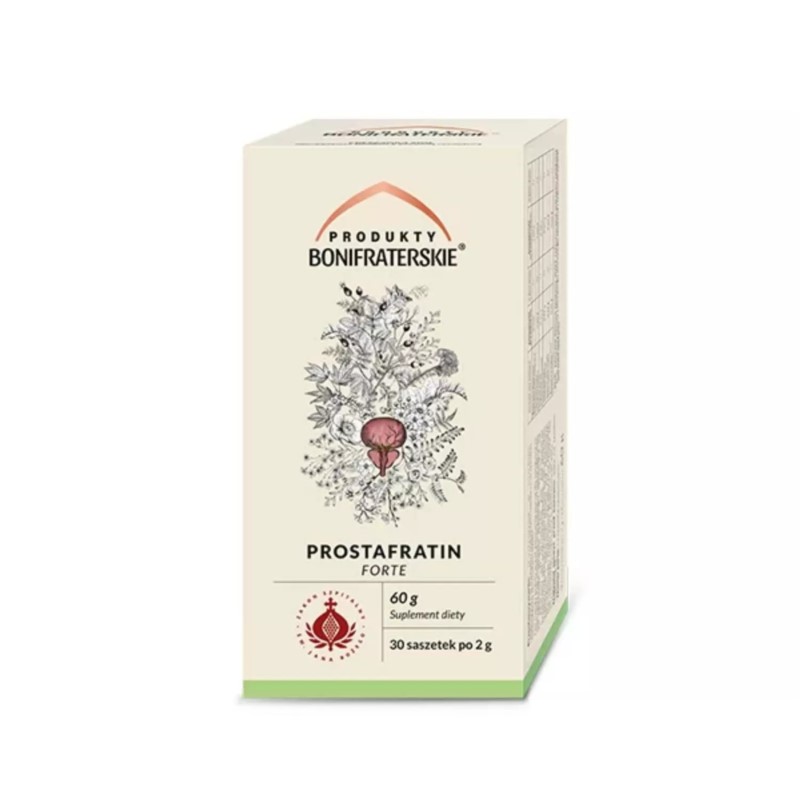 Produkty Bonifraterskie Prostafratin Forte 30x2g Produkty Bonifraterskie Prostafratin Forte 30x2g