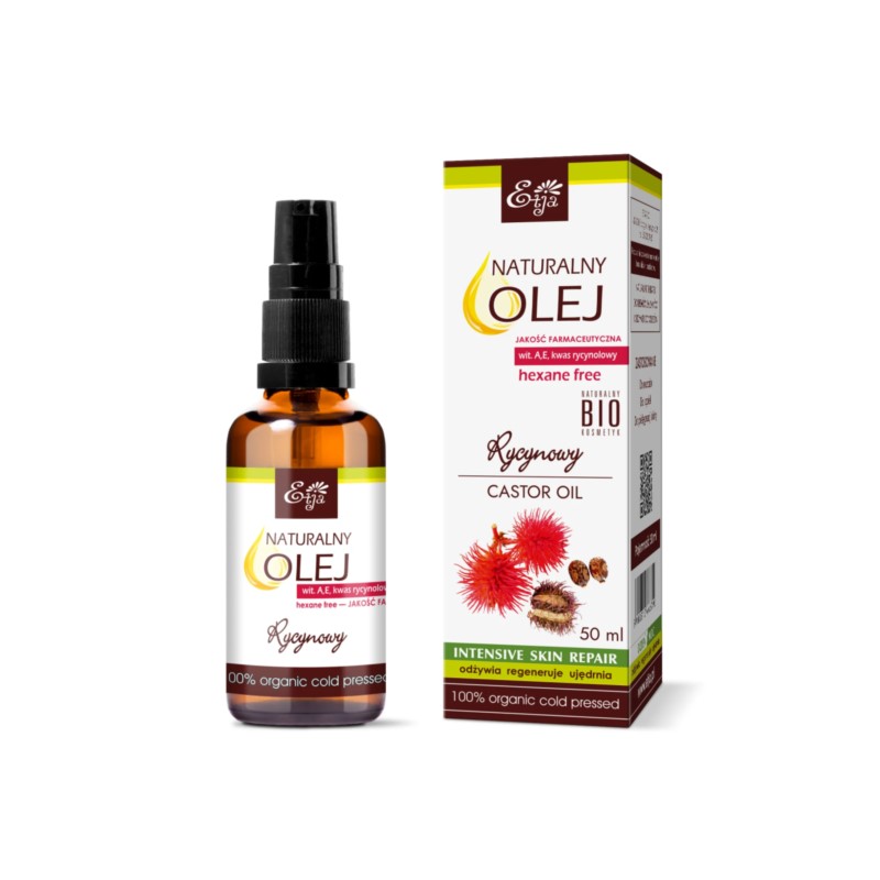Etja Olej Rycynowy Bio 50Ml Wzmacnia Włosy Etja Olej Rycynowy Bio 50Ml Wzmacnia Włosy