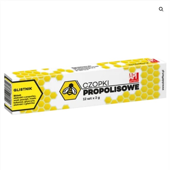 API Effect Czopki Propolisowe GLISTNIK 2g 12 szt. API Effect Czopki Propolisowe GLISTNIK 2g 12 szt.