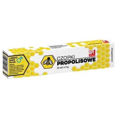 API Effect Czopki Propolisowe MAN 2g 12 szt.