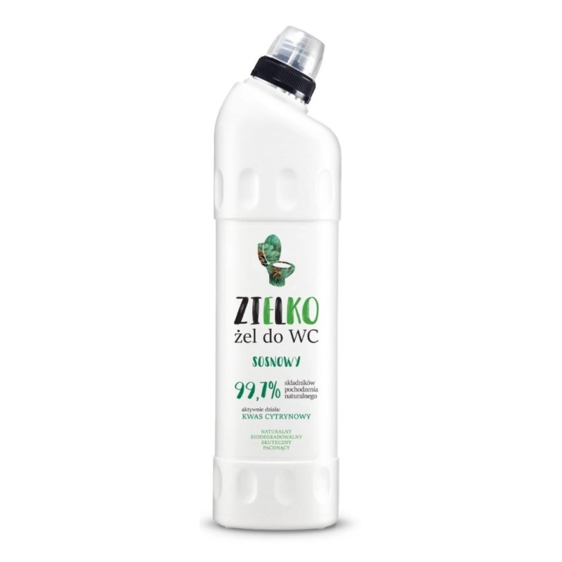 Zielko Żel do WC sosnowy 750 ml Zielko Żel do WC sosnowy 750 ml
