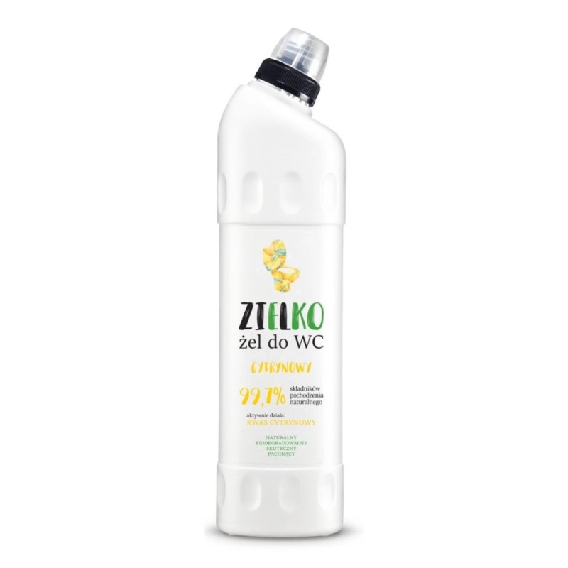 Zielko Żel do WC Cytrynowy 750 ml Zielko Żel do WC Cytrynowy 750 ml