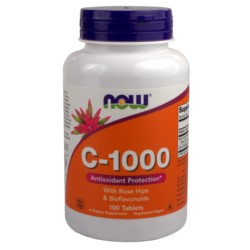 Now Foods Witamina C 1000  Róża 100 T
