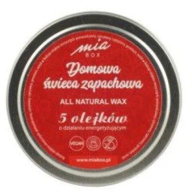 MiaBox Domowa świeca ENERGIA DOMOWA 15 ml
