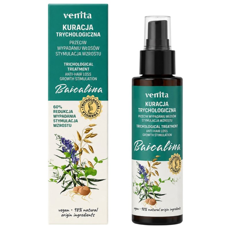 Venita Wcierka Trychologiczna Baicalina 100 ml Venita Wcierka Trychologiczna Baicalina 100 ml
