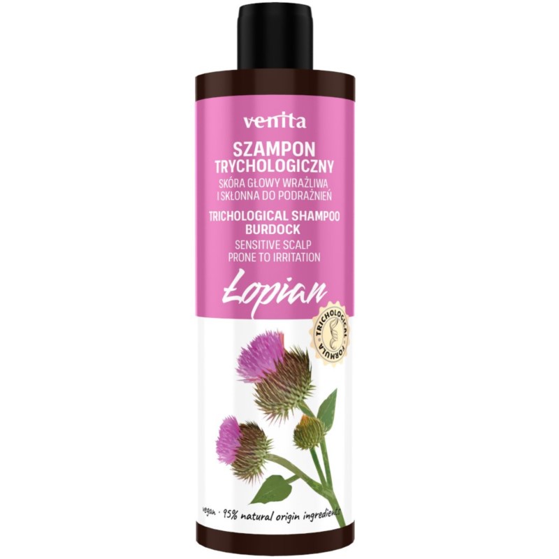Venita Szampon Trychologiczny Łopian 300 ml Venita Szampon Trychologiczny Łopian 300 ml