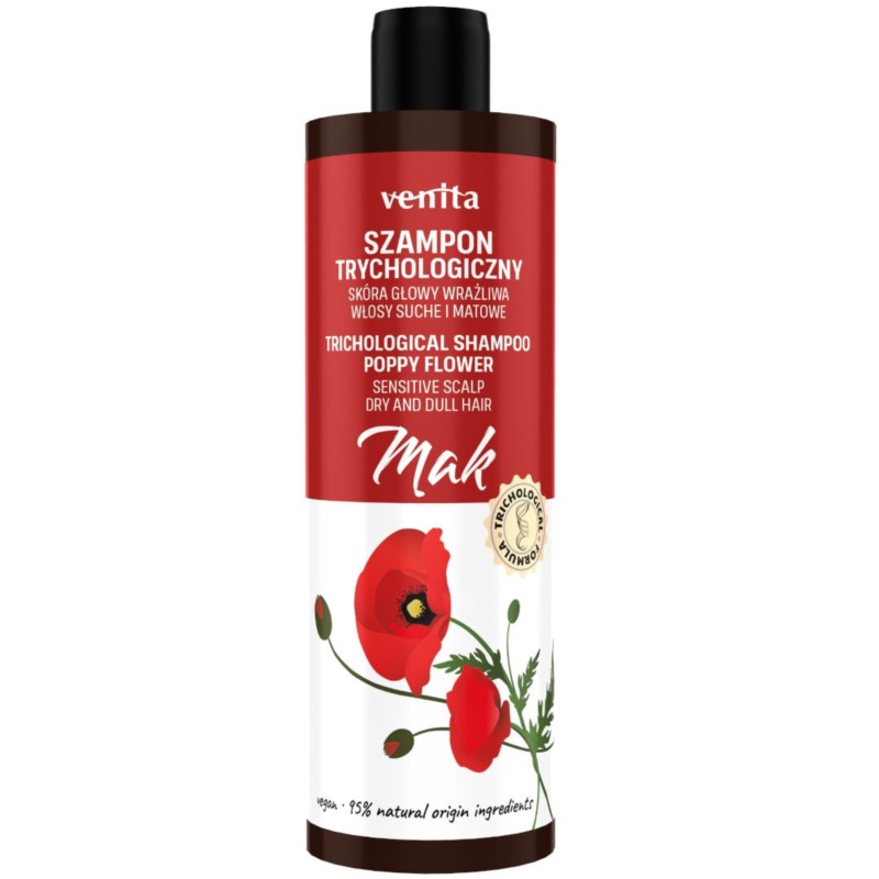 Venita Szampon Trychologiczny Mak 300 ml Venita Szampon Trychologiczny Mak 300 ml