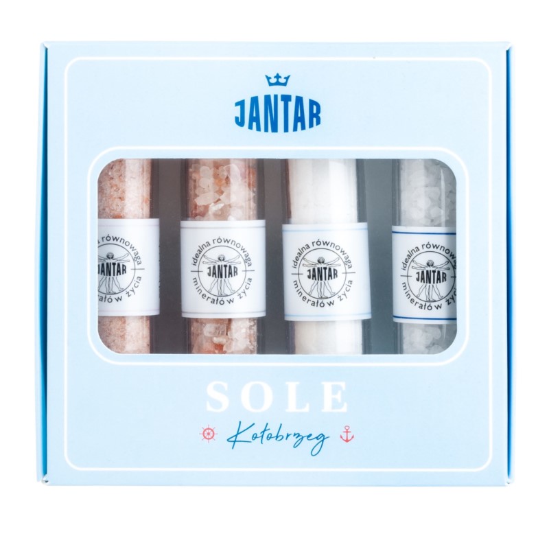 Jantar Zestaw Soli 160 gr Jantar Zestaw Soli 160 gr