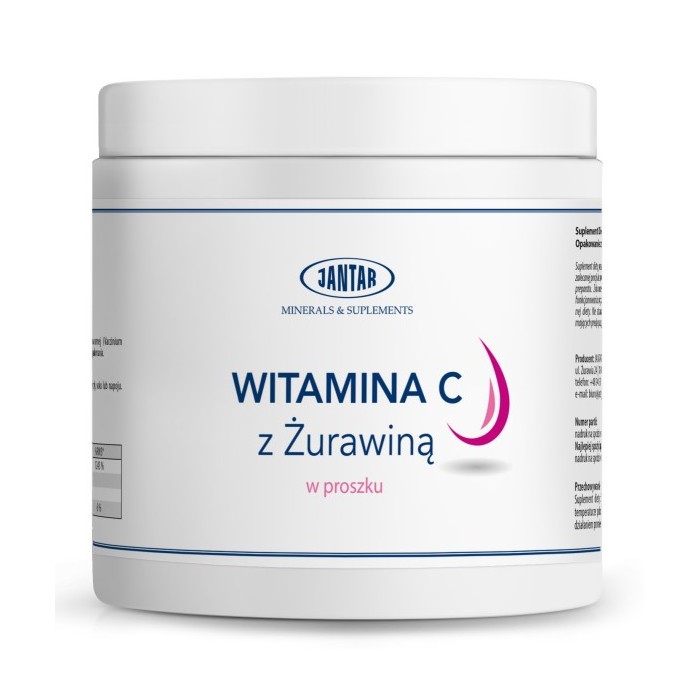 Jantar Witamina C z Żurawiną 300 g Jantar Witamina C z Żurawiną 300 g