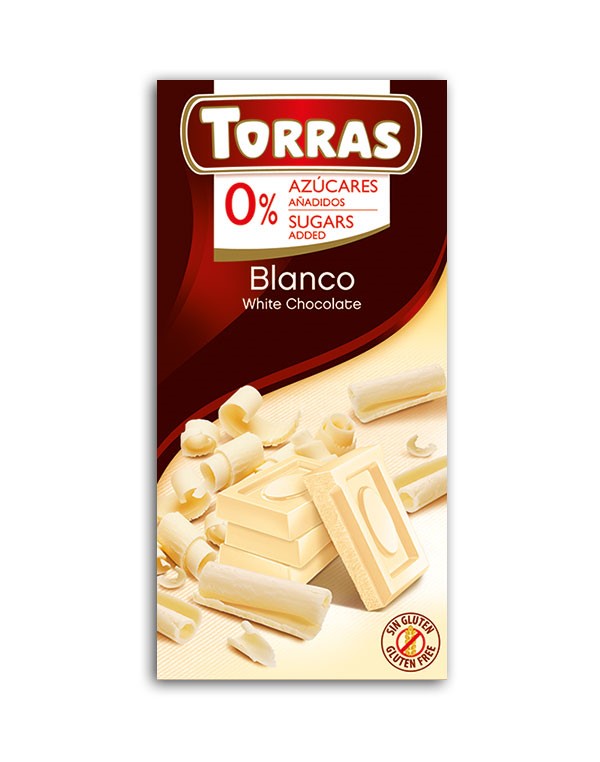 Torras Czekolada biała 75 g Torras Czekolada biała 75 g