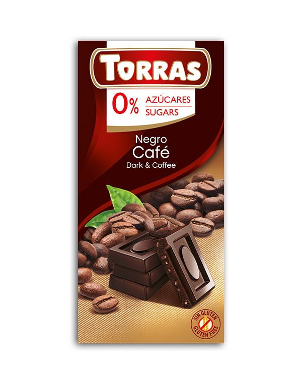 Torras Czekolada gorzka z kawą 75 g