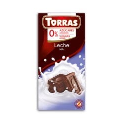 Torras Czekolada mleczna bez cukru 75 g