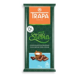 Trapa Czekolada mleczna ze stewią 75 g
