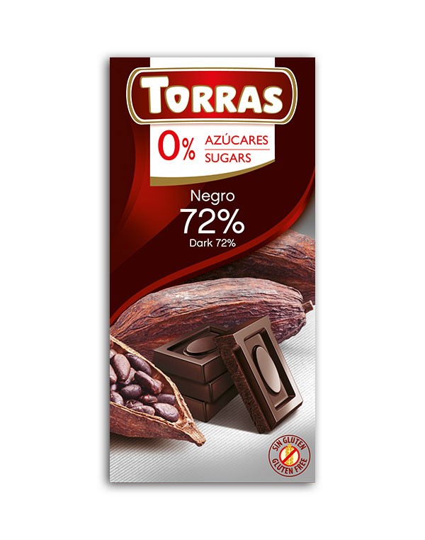 Torras Czekolada gorzka z mango 75 g Torras Czekolada gorzka z mango 75 g