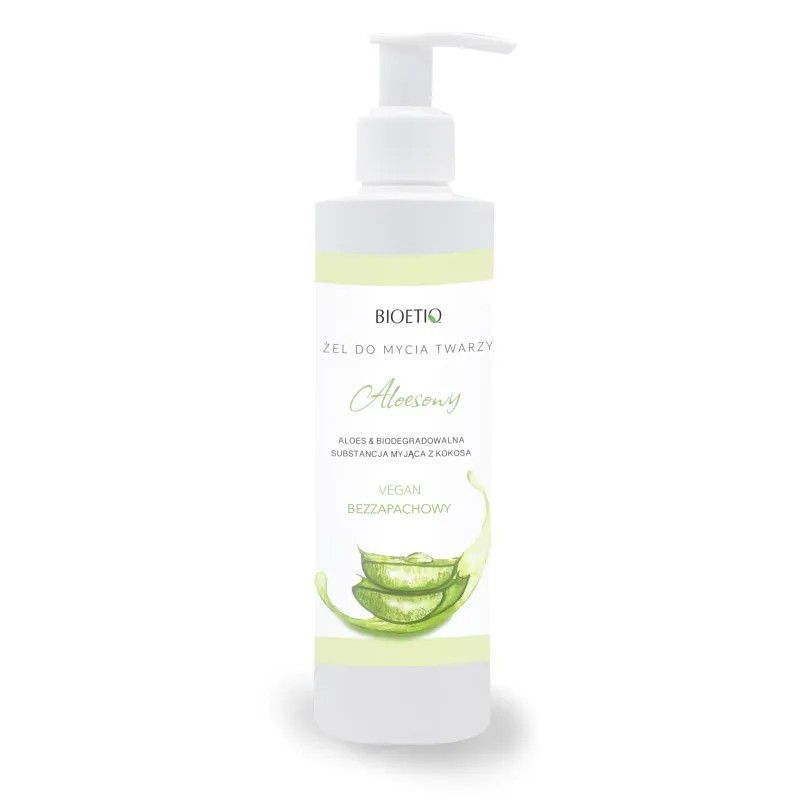 Bioetiq Aloesowy Żel do mycia twarzy 200 Ml