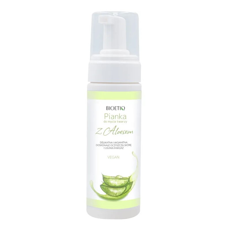 Bioetiq Pianka Do Mycia Twarzy Z Aloesem 150 Ml