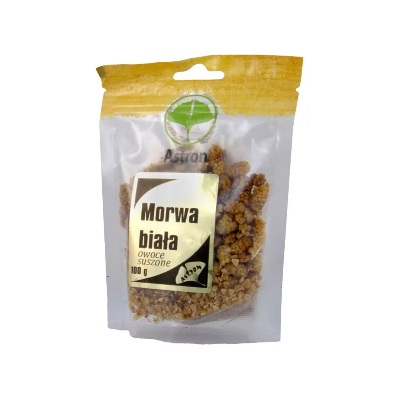 ASTRON MORWA BIAŁA SUSZONE OWOCE 100G