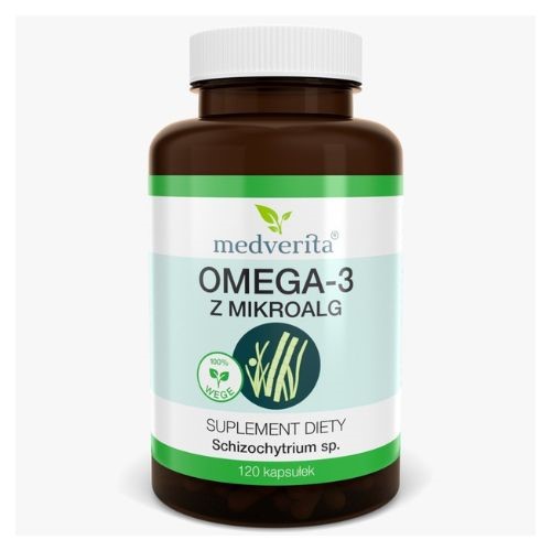 Medverita Omega 3 z Mikroalg 120 k