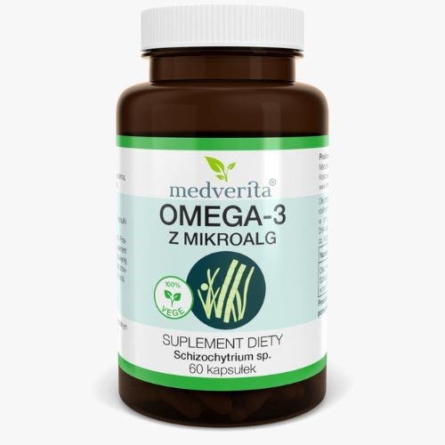 Medverita Omega 3 z Mikroalg 60 k Medverita Omega 3 z Mikroalg 60 k