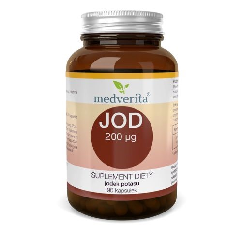 Medverita Jod 200 ug 90 kapsułek Medverita Jod 200 ug 90 kapsułek