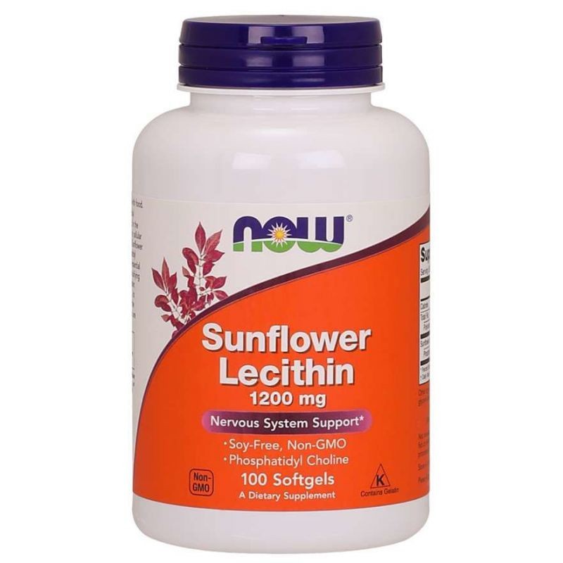 Now Foods Lecytyna Słonecznikowa 1200 Mg 100 K