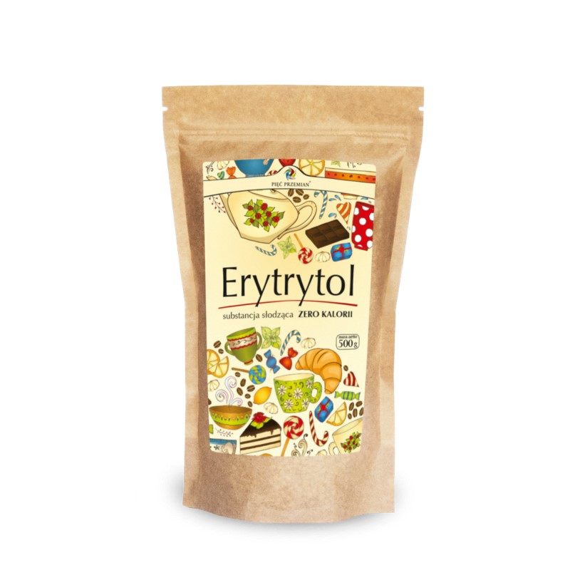Pięć Przemian Erytrytol 500g zero katorii Pięć Przemian Erytrytol 500g zero katorii