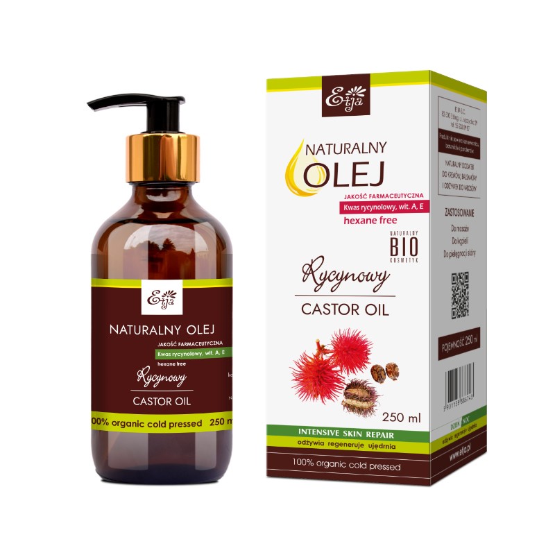 Etja Olej Rycynowy Bio 250 ml