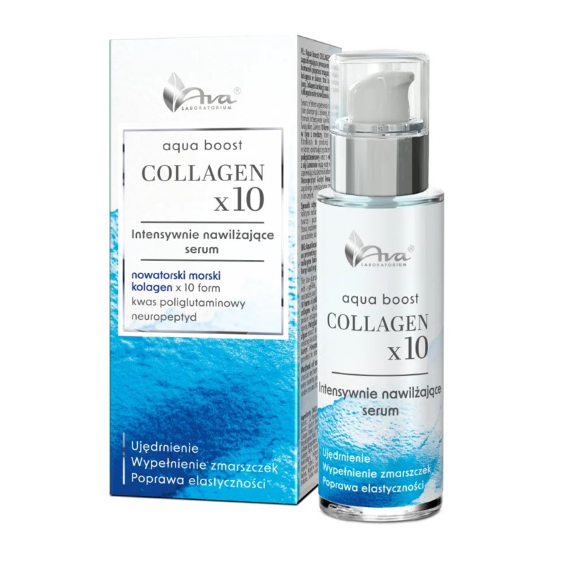 AVA Aqua Boost CollagenX10 Intensywnie nawil serum AVA Aqua Boost CollagenX10 Intensywnie nawil serum