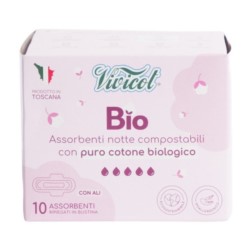 Vivicot Bio Podpaski Higieniczne Na Noc 10 Szt.