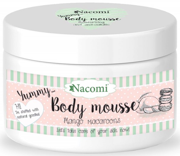 Nacomi Mus Do Ciała Makaroniki Mango 180Ml