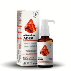 Aura Herbals Witamina ADEK 50 ml odporność MCT Aura Herbals Witamina ADEK 50 ml odporność MCT
