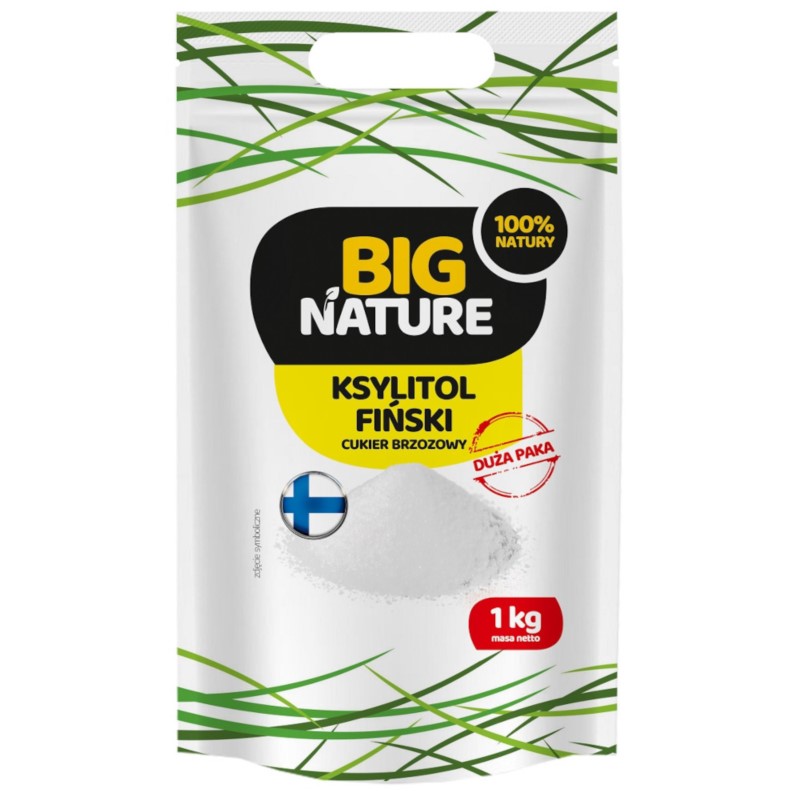 Big Nature Ksylitol Fiński 1 kg Big Nature Ksylitol Fiński 1 kg