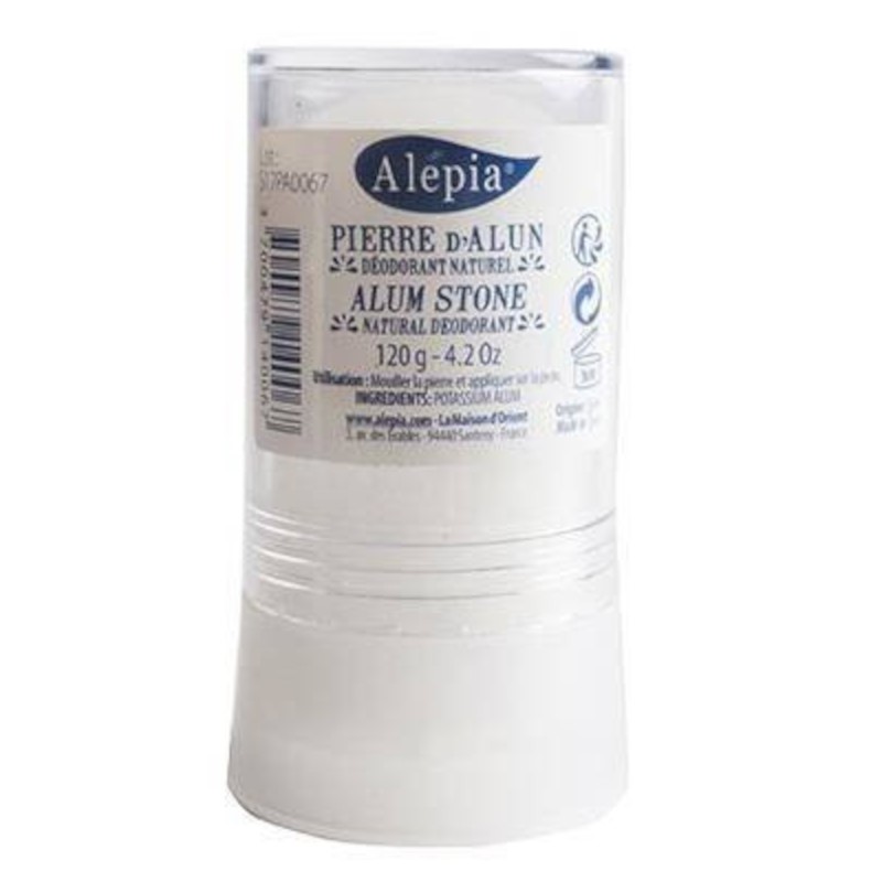 Alepia Dezodorant naturalny Ałun 120 gr Alepia Dezodorant naturalny Ałun 120 gr