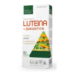 Medica Herbs Luteina + Zeaksantyna 60 k 100 mg
