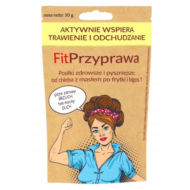 Fit Przyprawa doypack 50 g Fit Przyprawa doypack 50 g