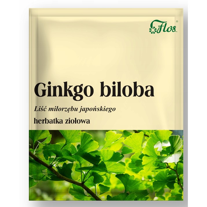 Flos Ginkgo biloba Liść miłorzębu japońskiego 50G Flos Ginkgo biloba Liść miłorzębu japońskiego 50G
