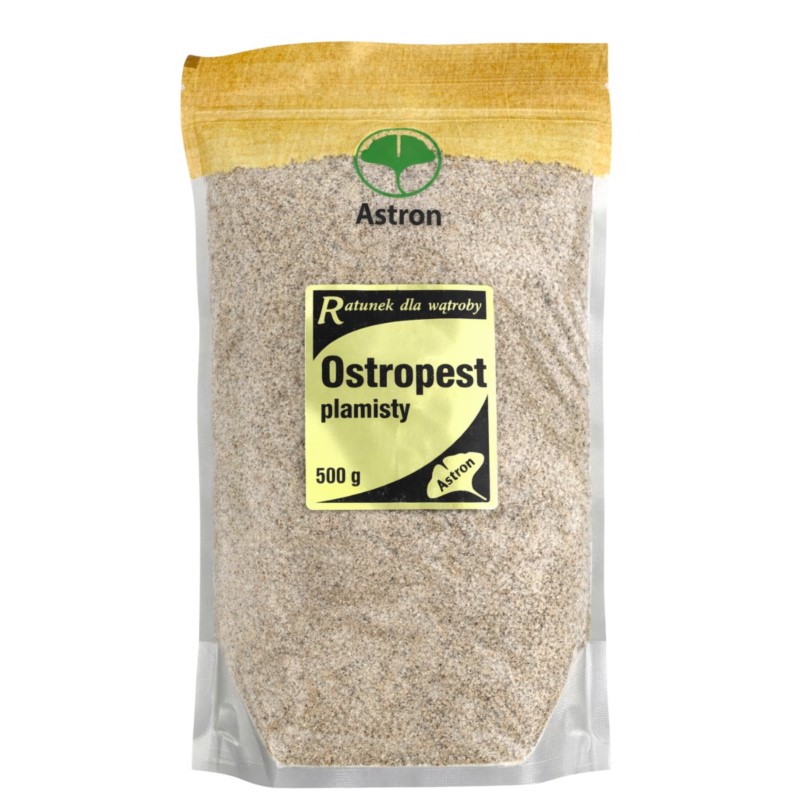 Astron Ostropest Plamisty Mielony 500G Astron Ostropest Plamisty Mielony 500G