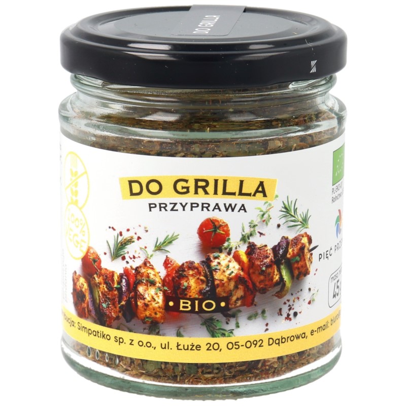 Pięć Przemian Przyprawa na Grilla BIO 45 g