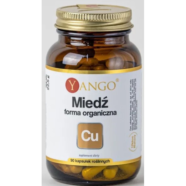 Yango Miedź organiczna Cu 90 k Yango Miedź organiczna Cu 90 k