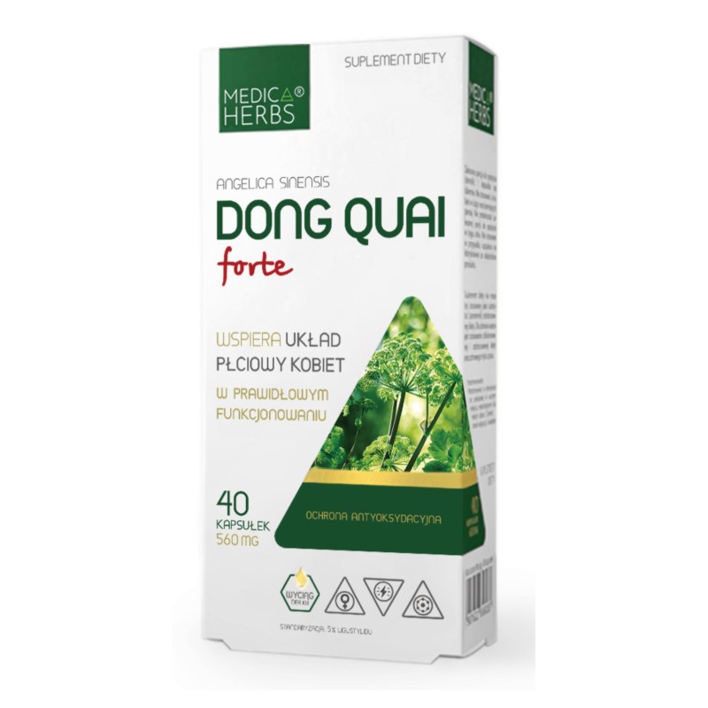 Medica Herbs Dong Quai forte 560 mg 40 k Medica Herbs Dong Quai forte 560 mg 40 k