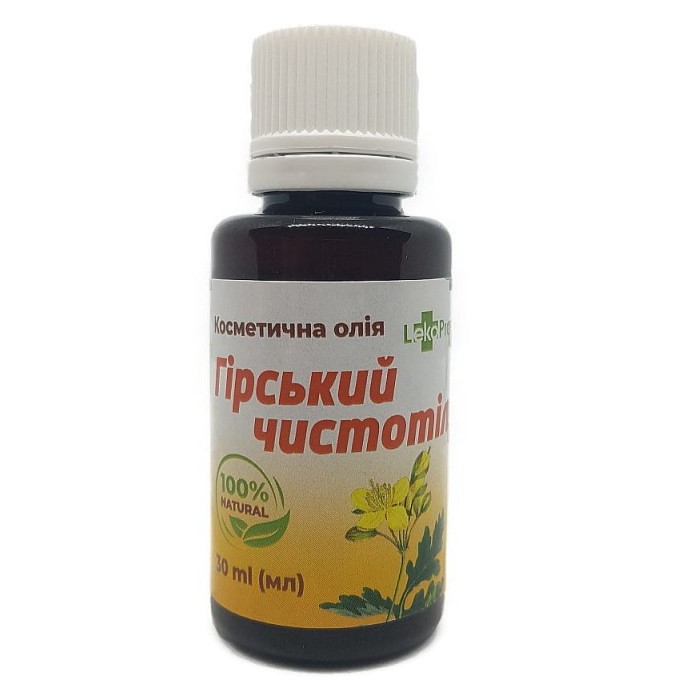 LekoPro Olejek kosmetyczny Glistnik górski 30 ml LekoPro Olejek kosmetyczny Glistnik górski 30 ml