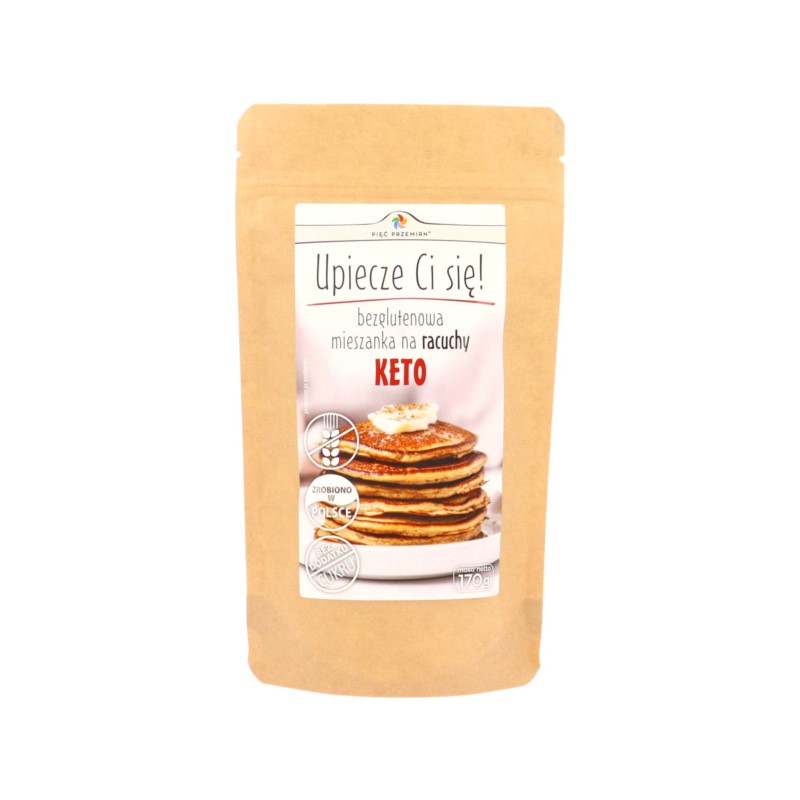 PP Racuchy Bezglutenowa Mieszanka KETO 170g PP Racuchy Bezglutenowa Mieszanka KETO 170g