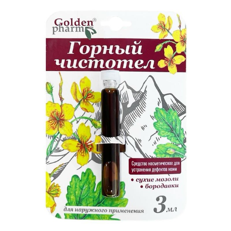 Golden Pharm Glistnik górski ekstrakt 3 ml Golden Pharm Glistnik górski ekstrakt 3 ml