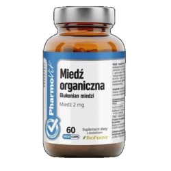 Pharmovit Miedź organiczna 2 mg 60 kapsułek